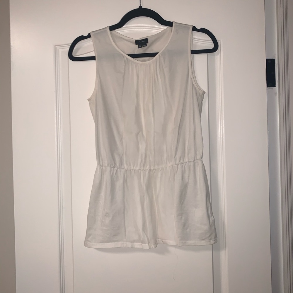 Theory white blouse - Picture 2 of 5